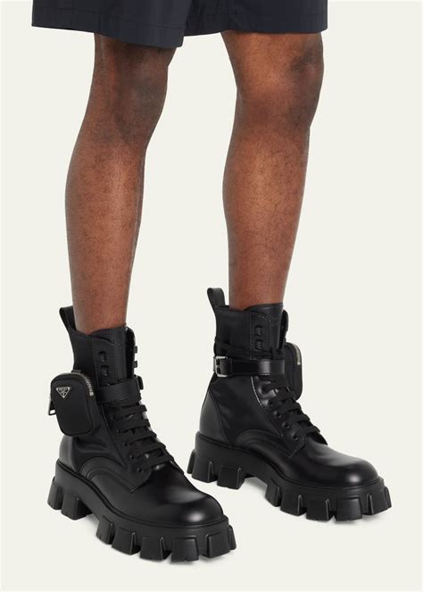 tan prada boots for men|prada boots for men.